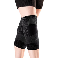 1 Pair Multi-Sport Universal Black Knee Pads For Men and Women Fits 90-100kg