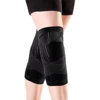 1 Pair Multi-Sport Universal Black Knee Pads For Men and Women for Weight 45-60kg