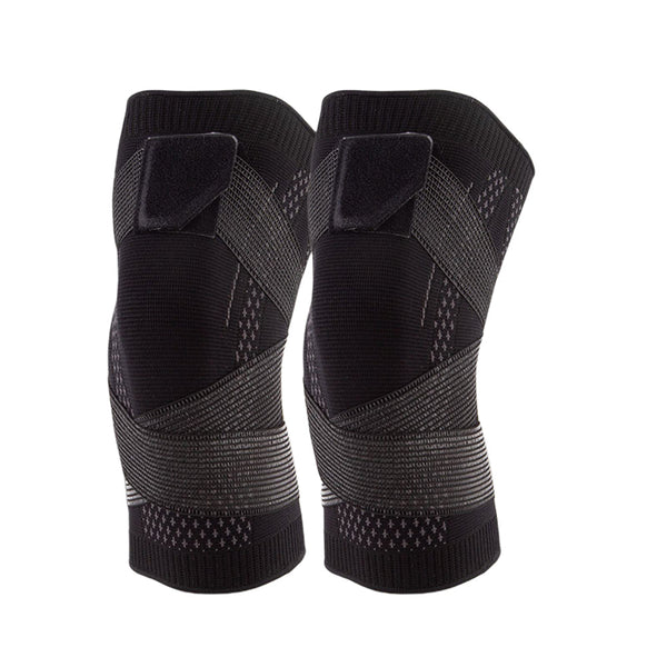 1 Pair Multi-Sport Universal Black Knee Pads For Men and Women for Weight 60-70kg
