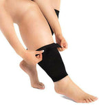 Plus Size Calf Sleeve Sport Cycling Running Gym Compression Support Calf Sleeve-4XL-Black