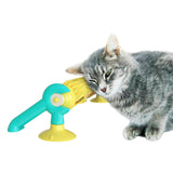 Interactive Tunnel Track Ball with Suction Cup Cats Toys