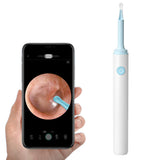 Wireless Otoscope Ear Wax Remover WiFi Earwax Removal Tool with 4mm Visual Camera