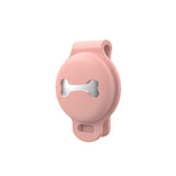 FancyGrab 2Pcs Silicone Tracker Protective Case for Pet Collar Compatible with Apple Airtag Style 2