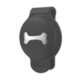 FancyGrab 2Pcs Silicone Tracker Protective Case for Pet Collar Compatible with Apple Airtag Style 1