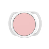 FancyGrab 2Pcs Silicone Tracker Protective Case for Pet Collar Compatible with Apple Airtag Pink and White