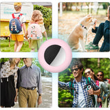 4Pcs Silicone Tracker Protective Case for Pet Collar Compatible with Apple Airtag