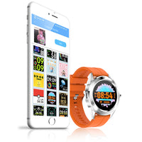 Smart Watch Health Fitness Tracker with Bluetooth Calling Orange