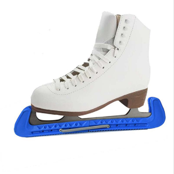 Ice Skate Blade Guards Hockey Skate Blade Protective Cover Blue
