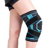 FancyGrab Gym Knee Pads Sport Knee Sleeve Knee Support Brace Blue
