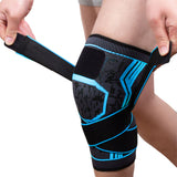 FancyGrab Gym Knee Pads Sport Knee Sleeve Knee Support Brace Blue