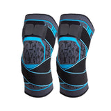 FancyGrab Gym Knee Pads Sport Knee Sleeve Knee Support Brace Blue