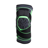 FancyGrab Gym Knee Pads Sport Knee Sleeve Knee Support Brace Green