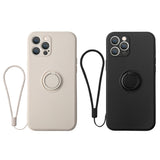 2Pcs Phone Case Covers For iPhone 13 Pro with Ring Holder Lanyard