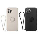 2Pcs Phone Case Covers For iPhone 13 Pro Max with Ring Holder Lanyard