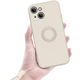 2Pcs Phone Case Covers For iPhone 13 with Ring Holder Lanyard