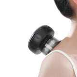 Electric Cupping Massager USB Gua Sha Scraping Massager Tool Black