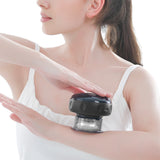 Electric Cupping Massager USB Gua Sha Scraping Massager Tool Black