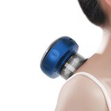 Electric Cupping Massager USB Gua Sha Scraping Massager Tool Blue