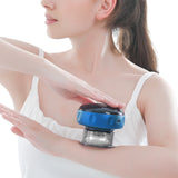Electric Cupping Massager USB Gua Sha Scraping Massager Tool Blue