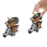 Dinosaur Toy Dinosaur Pull Back Car Toy Motorcycle Toys Yellow