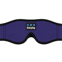 Bluetooth Eye Mask with Wireless Stereo Headphone-Blue