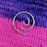4Pcs Spiral Cable Knitting Needle Spiral Shawl Needle Sewing Knitting Bent Needles Knitting Tool