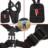 Trimmer Harness Double Shoulder Strap for Brush Cutters Trimmers 2 Pack
