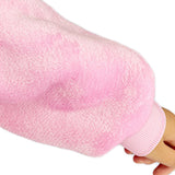 FancyGrab Sherpa Hoodie Blanket Hooded Blanket Oversized Wearable Throw Blanket Pink