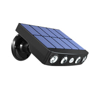 Motion Sensor Solar Lights Wall Lamp Garden Yard Light Outdoor Decor-White Light