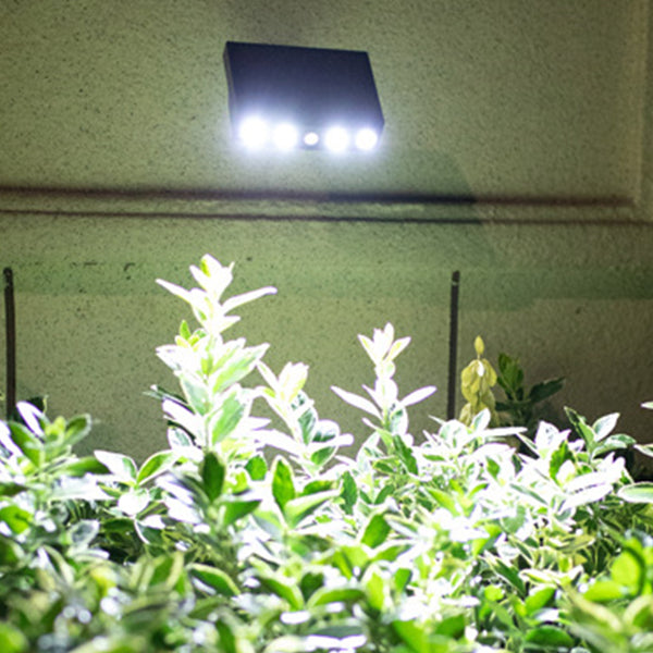 Motion Sensor Solar Lights Wall Lamp Garden Yard Light Outdoor Decor-White Light