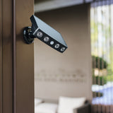 Motion Sensor Solar Lights Wall Lamp Garden Yard Light Outdoor Decor-White Light