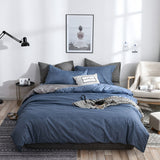 Quilt Cover Bedding Set Duvet Cover Set Blue