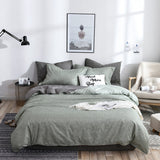 Quilt Cover Bedding Set Duvet Cover Set Green