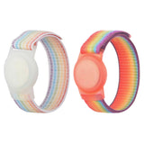 2Pcs Wristband Bracelet Strap Tracker Protective Case Compatible with Airtag Style 2