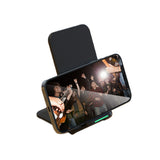 Qi Fast Wireless Charger Wireless Charging Stand for iPhone Huawei Black