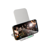 Qi Fast Wireless Charger Wireless Charging Stand for iPhone Huawei White