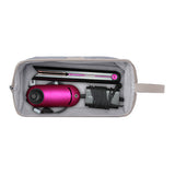 Portable Storage Bag Travel Case Protection Organizer for Dyson Hair Dryer-Light Grey