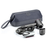 Portable Storage Bag Travel Case Protection Organizer for Dyson Hair Dryer-Dark Grey