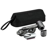 Portable Storage Bag Travel Case Protection Organizer for Dyson Hair Dryer-Black