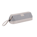 Portable Storage Bag Travel Case Protection Organizer for Dyson Hair Dryer-Light Grey