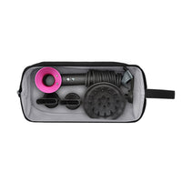 Portable Storage Bag Travel Case Protection Organizer for Dyson Hair Dryer-Black