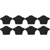 4 Pairs Anti Wear Heel Protection Pads Cushions Heel Liners Grips Heel Inserts Insoles Black