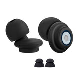Pair of Reusable Silicone Noise Cancelling Earplugs Sleeping Ear Plugs
