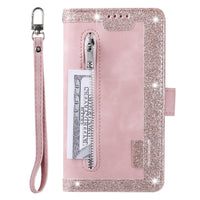 PU Leather Wallet Phone Case for iPhone 13 Pink