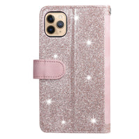 PU Leather Wallet Phone Case for iPhone 13 Pink