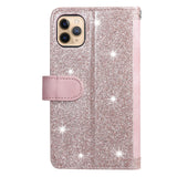 PU Leather Wallet Phone Case for iPhone 13 Pro Pink