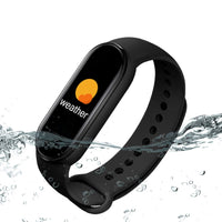 Bluetooth Smart Watch Fitness Bracelet Heart Rate Monitor Wrist Watch Black