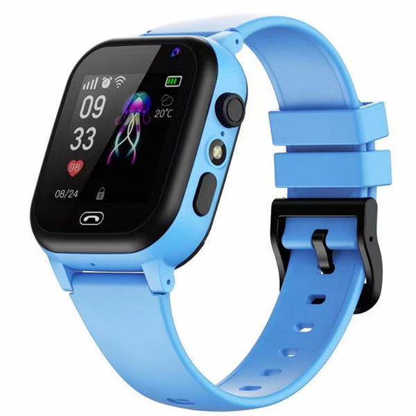 Kids Smart Watch Touch Screen Tracker Location Watch Blue
