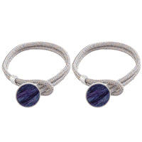 1 Pair Window Curtain Tiebacks Curtain Holdbacks Royal Blue