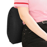 Inflatable Pillow Travel Air Pillow Eye Mask Earplugs Set Black